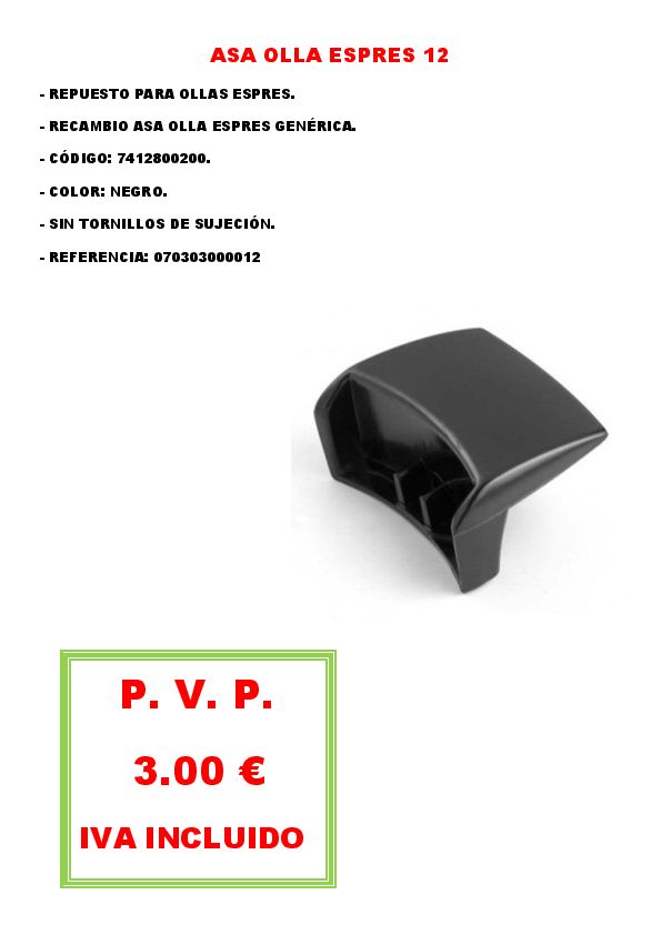 ASA OLLA ESPRES 12