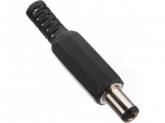 CLAVIJA ALIMENTACION JACK 2.5X5.5X14 MM. 166