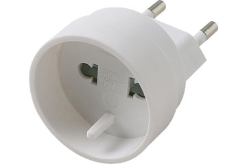 CLAVIJA CORRIENTE ADAPTADOR 4/4.8 MM. 5551 39