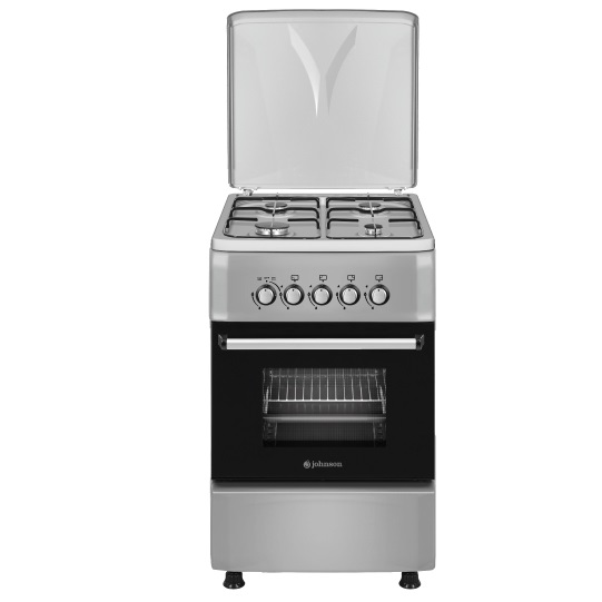 COCINA DE GAS JOHNSON 50 CM 4 F. y HORNO G. N. CONA50GX 25