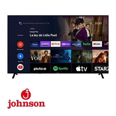 TELEVISOR JOHNSON J75Q 75 P. SMART-TV 20