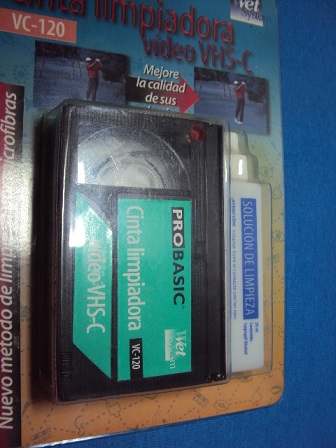 CINTA LIMPIADORA DE VIDEO VHS-C VC-120 PRO BASIC 32