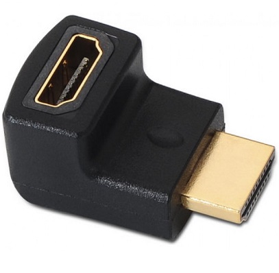 CLAVIJA ADAPTADOR HDMI ACODADO AISENS M-H 109