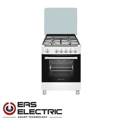 COCINA DE GAS EAS ELECTRIC 60 CM 4 F. y HORNO EFG660W 29