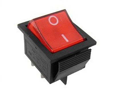 CONMUTADOR BASCULANTE 2X2 CON LUZ 29
