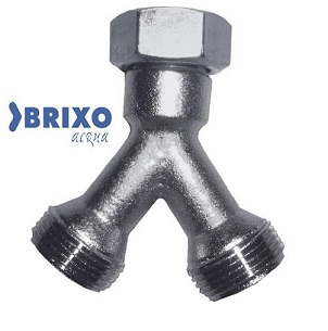 DERIVACION EN Y GRIFO LAVADORA BRIXO 45