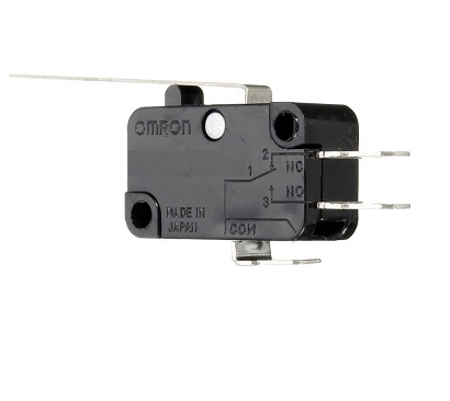 MICROINTERRUPTOR 1X1 3 PIN CON LEVA 12