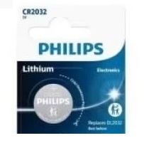 PILA BOTON PHILIPS CR2032 3 V. 50