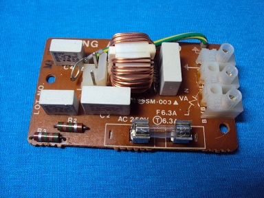 PLACA FILTRO ALIMENTACION SM-003 22
