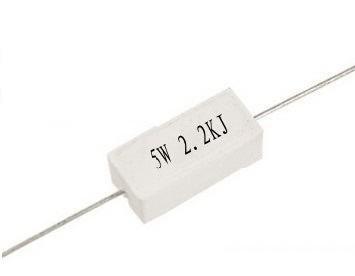 RESISTENCIA 2.2 KILOOHMIOS 5 W. 284