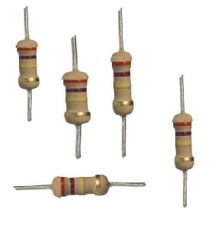RESISTENCIA 2.7 MEGAOHMIOS 1 W. 181