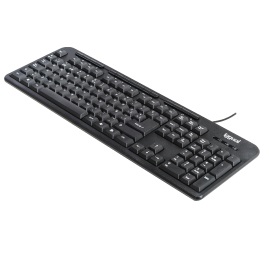 TECLADO IGGUAL CK-BASIC 120T MULTIMEDIA NEGRO 16
