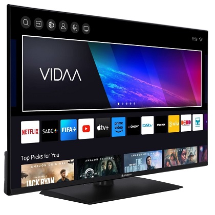TELEVISOR JOHNSON J40FH1 VIDAA TV 40 FHD NEGRA 22