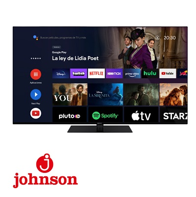 TELEVISOR JOHNSON J65QI 65 P. QLED 23