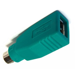 ADAPTADOR ORDENADOR PS2 M. A USB H. 100