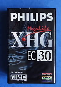 CINTAS CAMARA PHILIPS EC-30 VHSC 30 M. 30